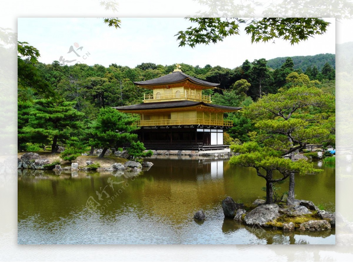京都金阁寺金阁图片