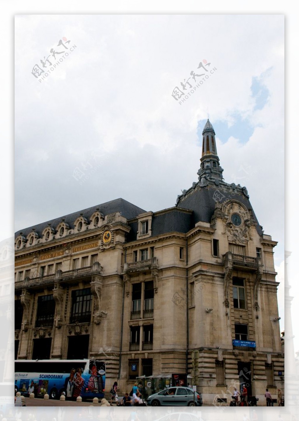 法國第戎電信大樓图片