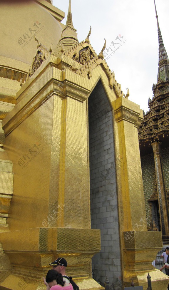 泰国皇宫玉佛寺内建筑图片
