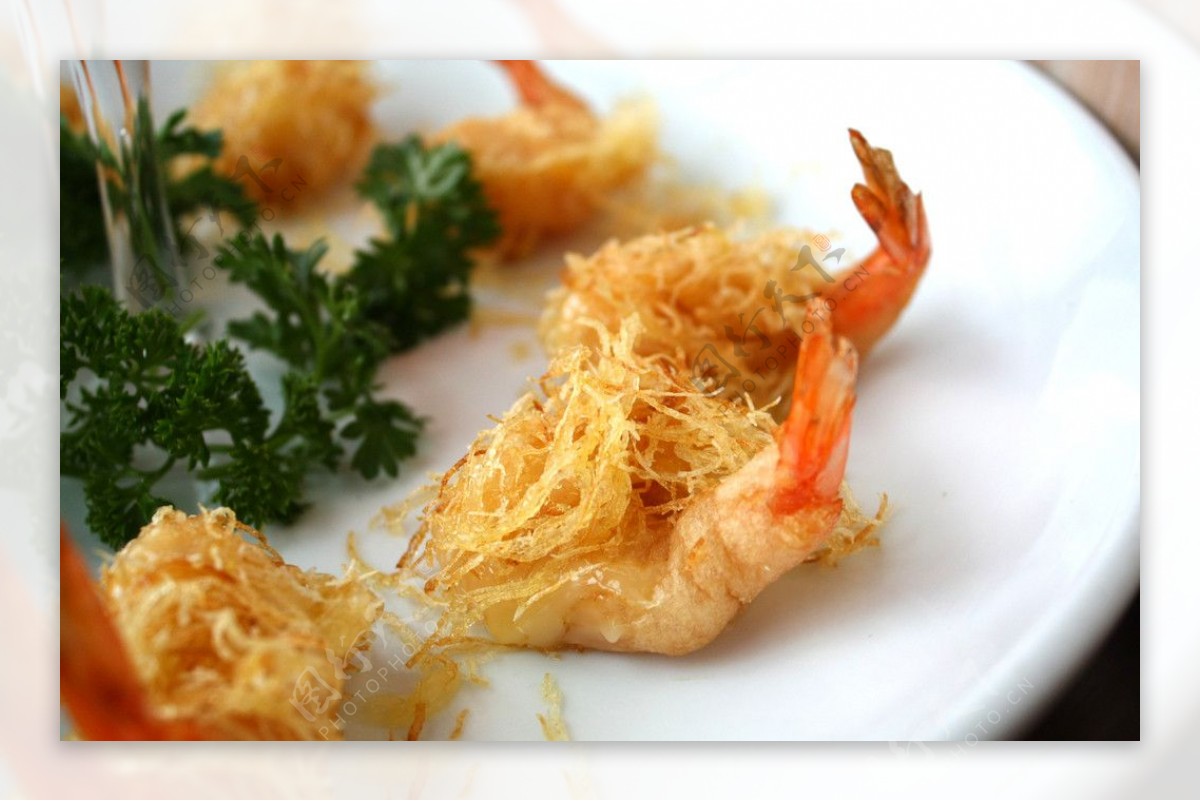璃月特色菜，金丝虾球（应该是吧）-原神社区-米游社