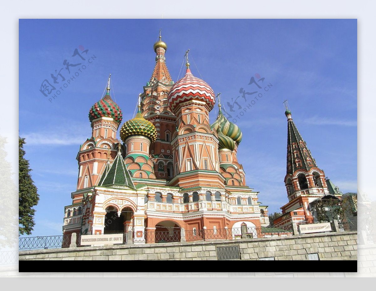 俄罗斯红场标志性建筑图片
