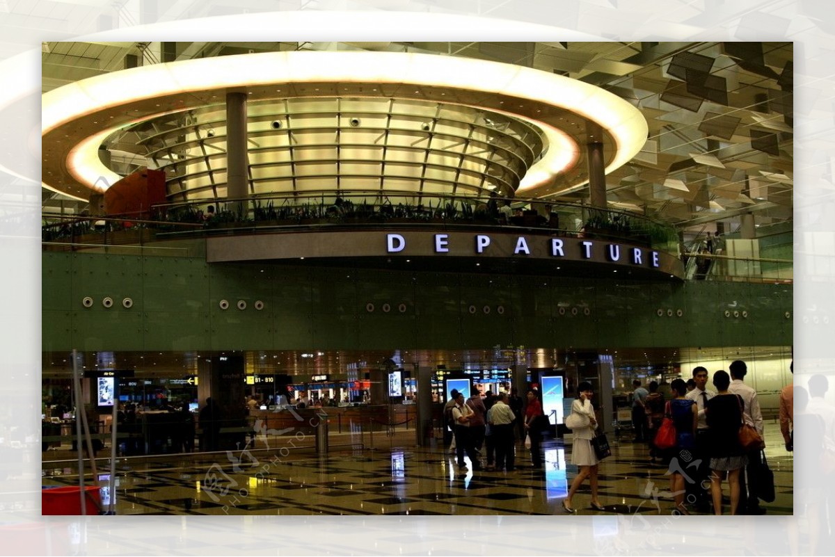 新加坡樟宜国际机场候机大厅图片