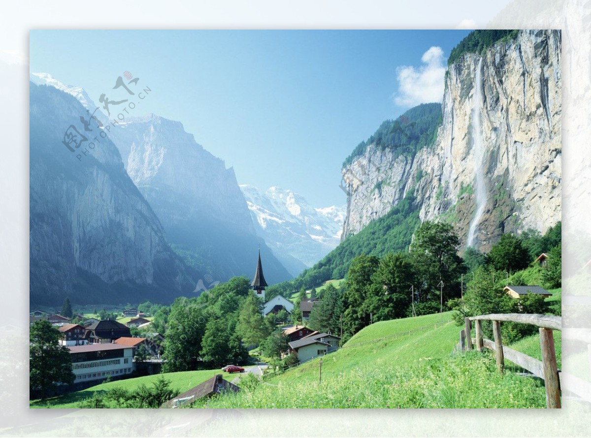 瑞士乡村图片