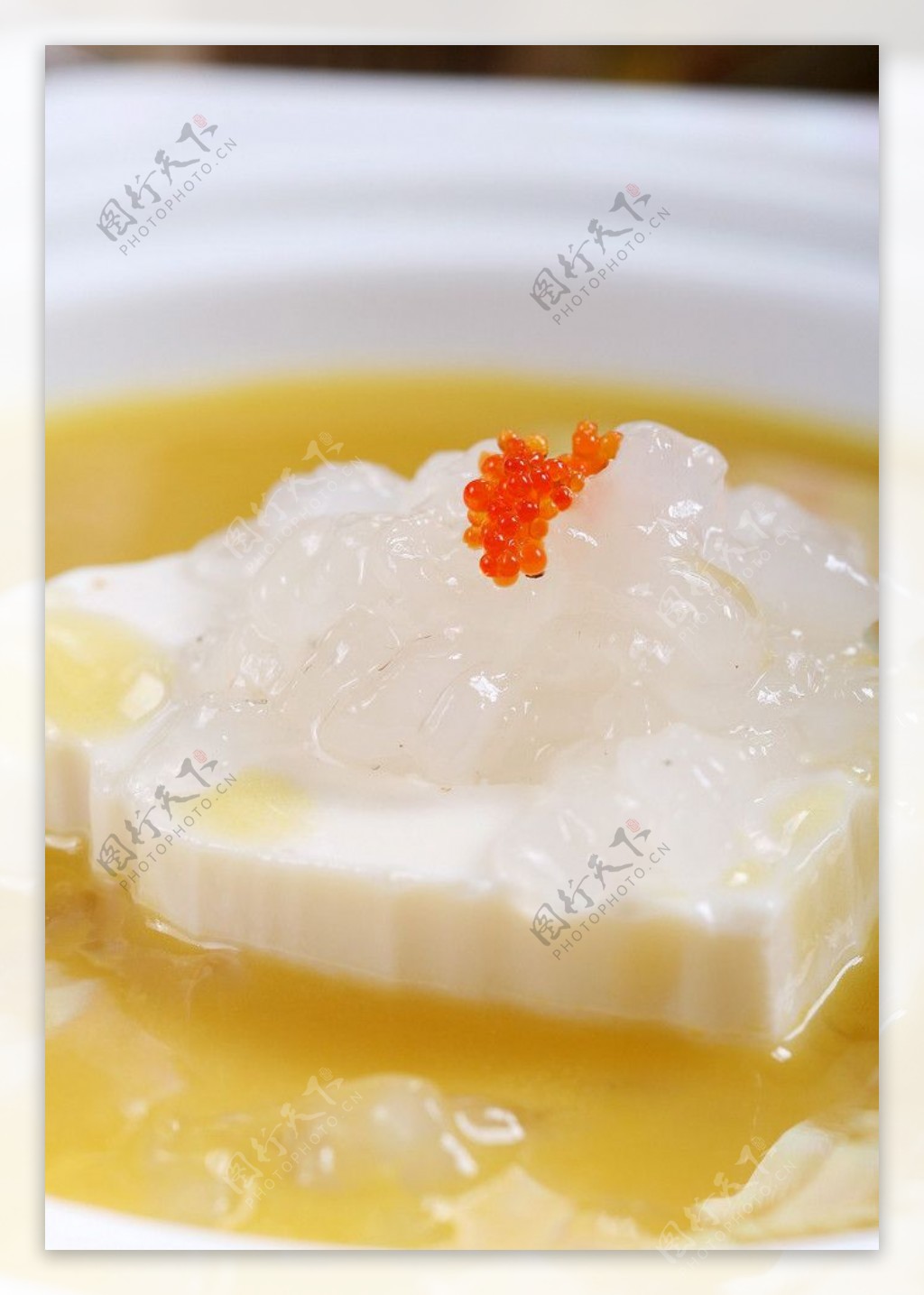 金汤雪蛤豆腐图片