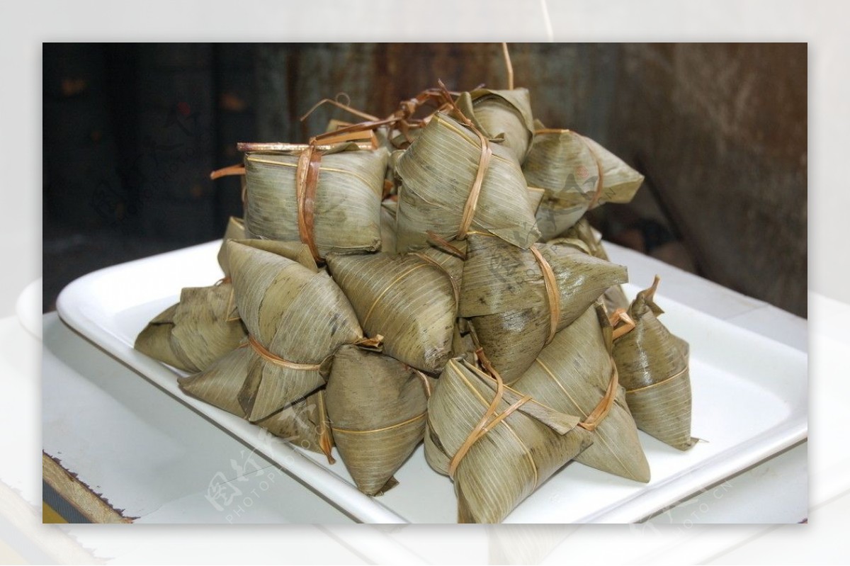 传统美食肉粽图片