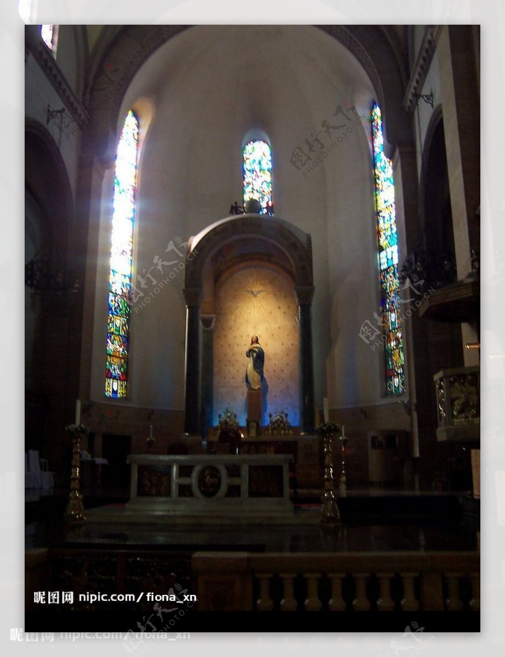 马尼拉大教堂内部图片