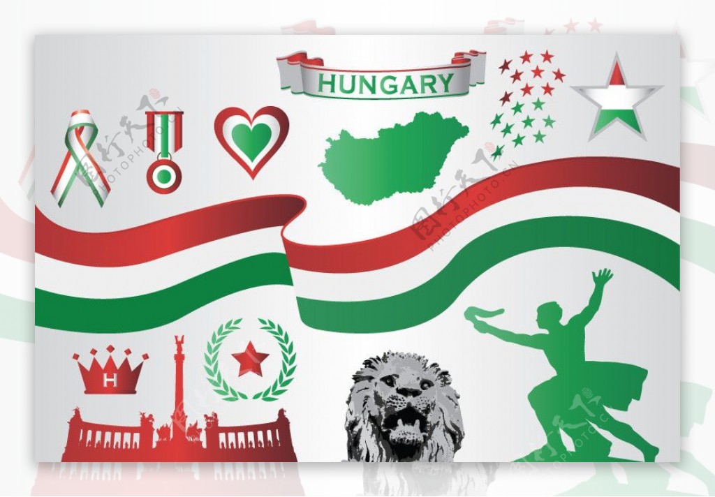 匈牙利布达佩斯图标图片