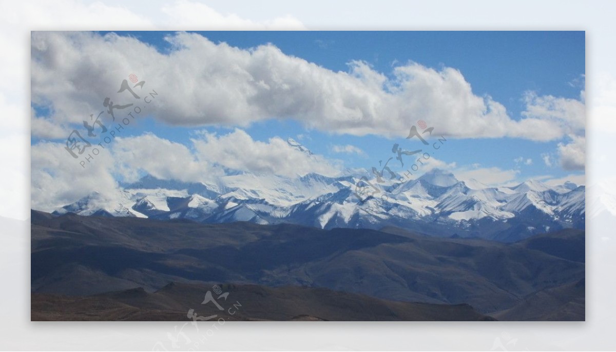 唐古拉山脉图片