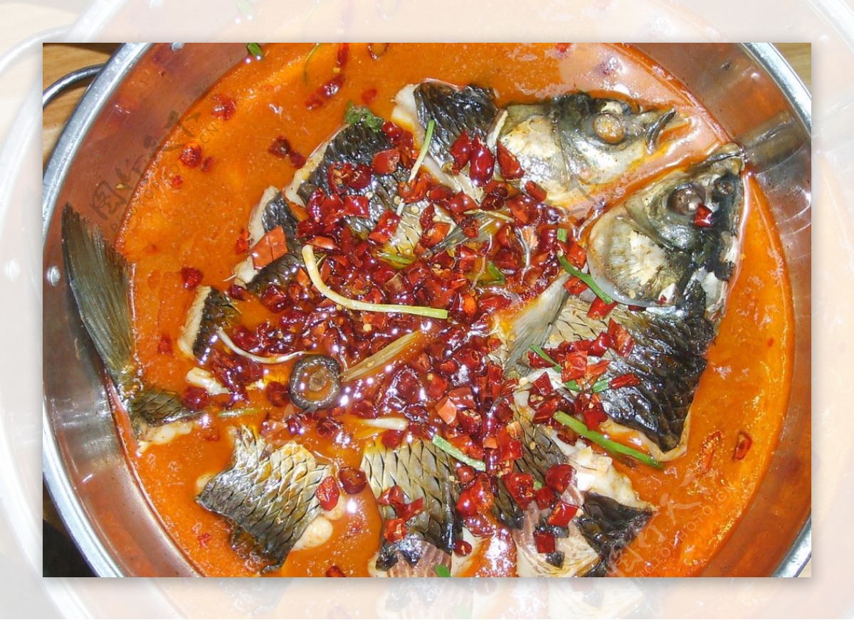 冬菇红汤鱼图片