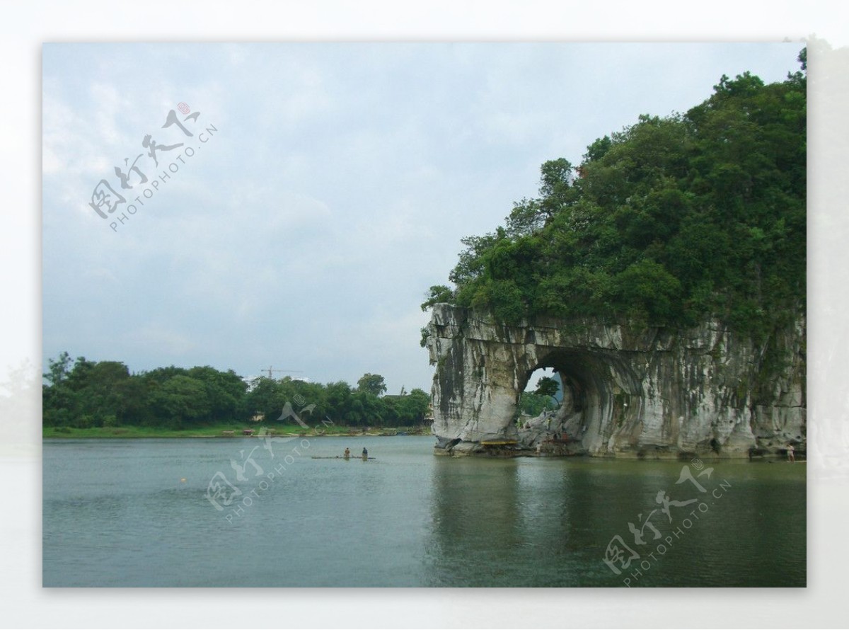 象鼻山图片