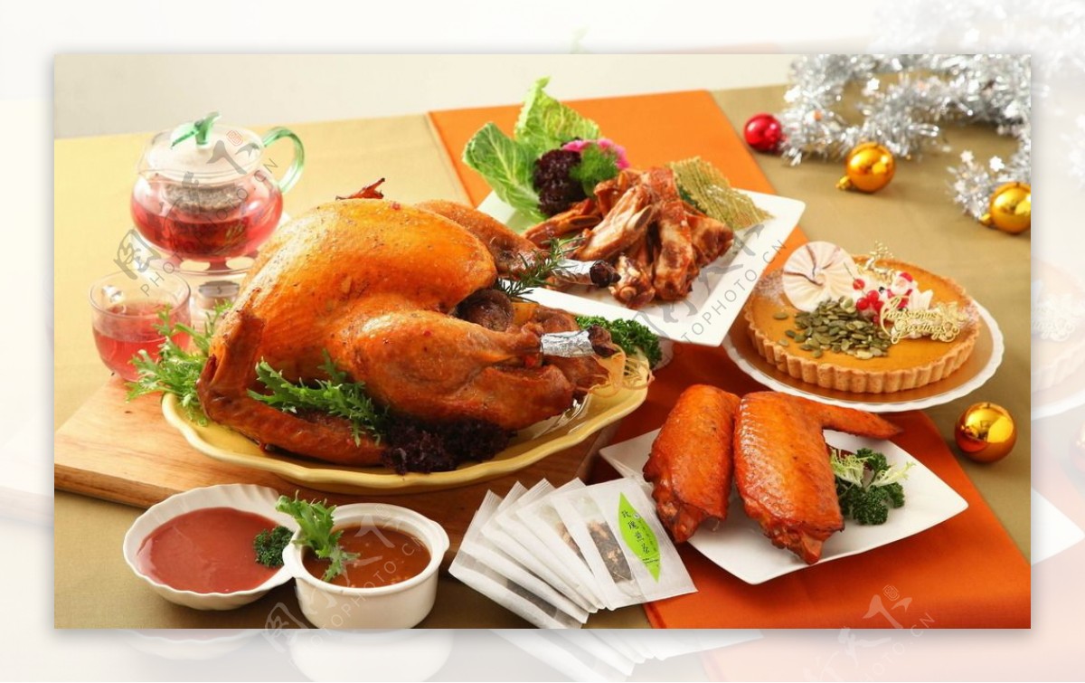 感恩节食品图片