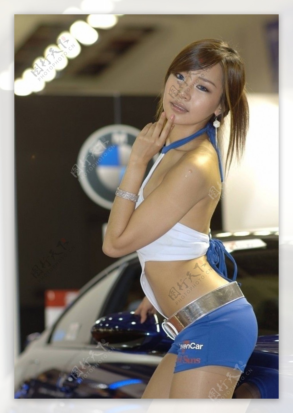 韩国车模图片