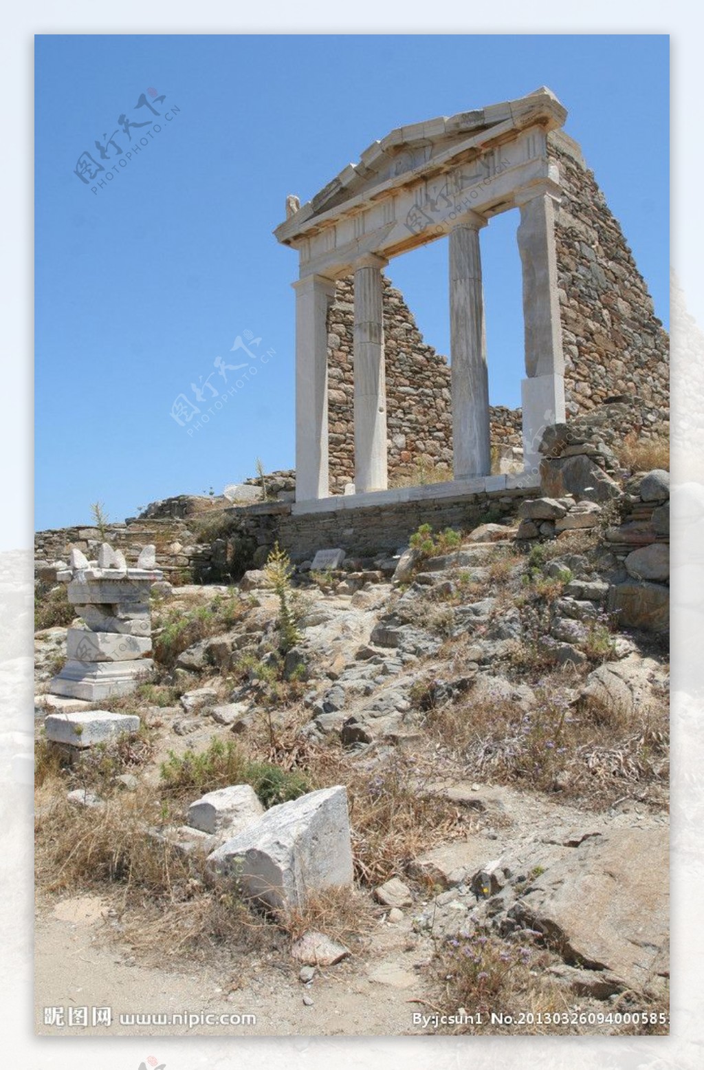 提洛岛叙利亚神庙图片