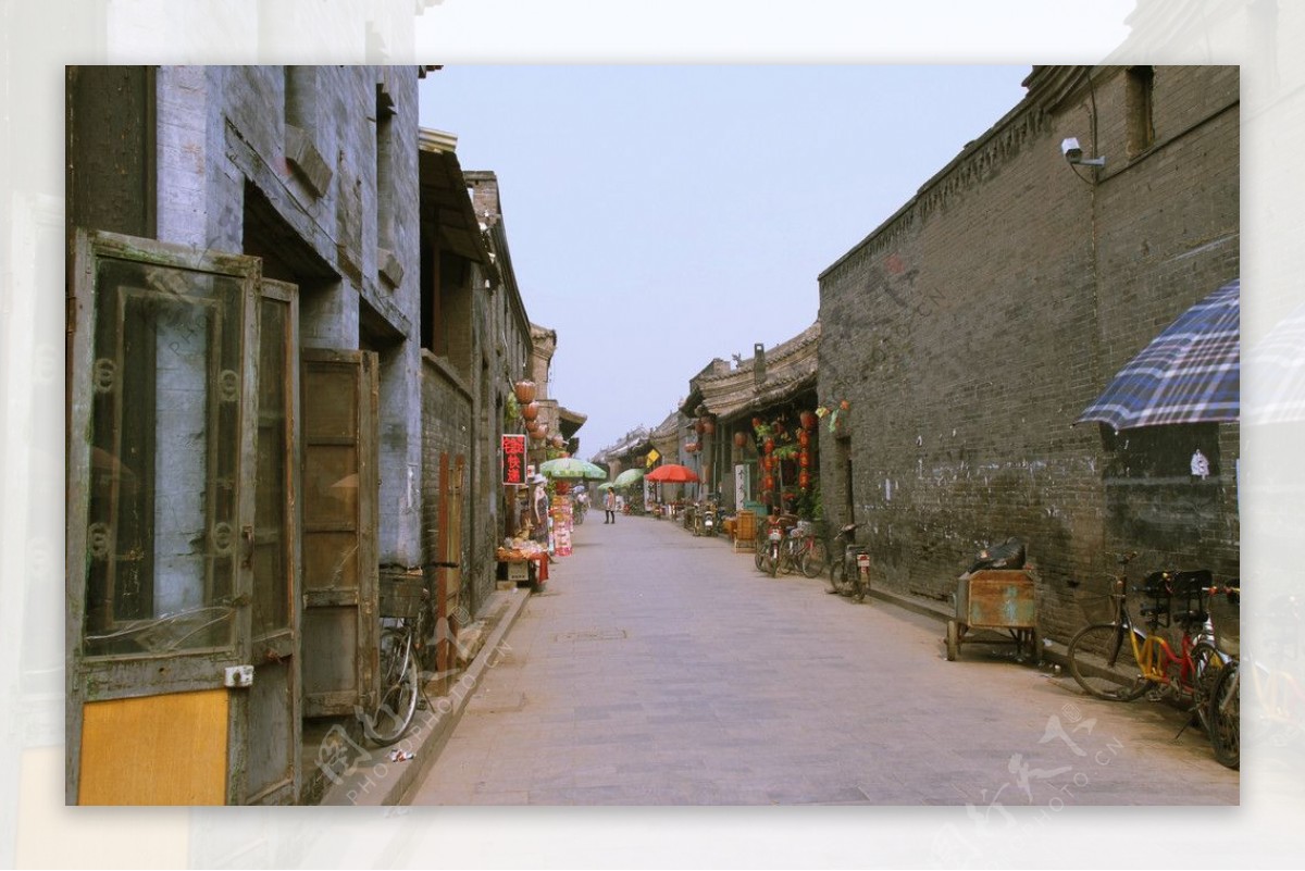 平遥古城街景图片