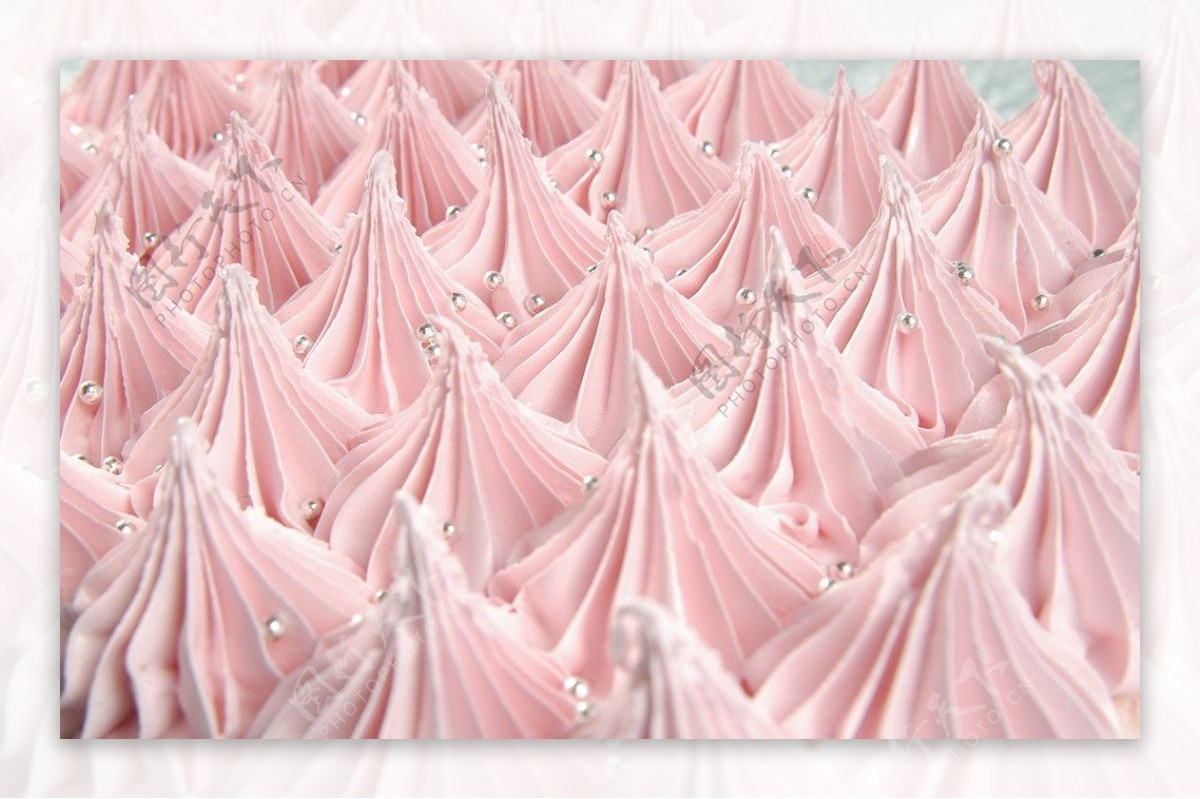 粉红珍珠雪糕原材料图片
