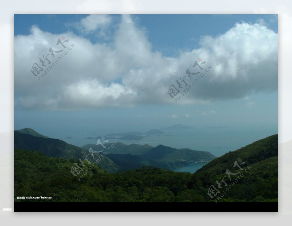 香港大屿山海景图片