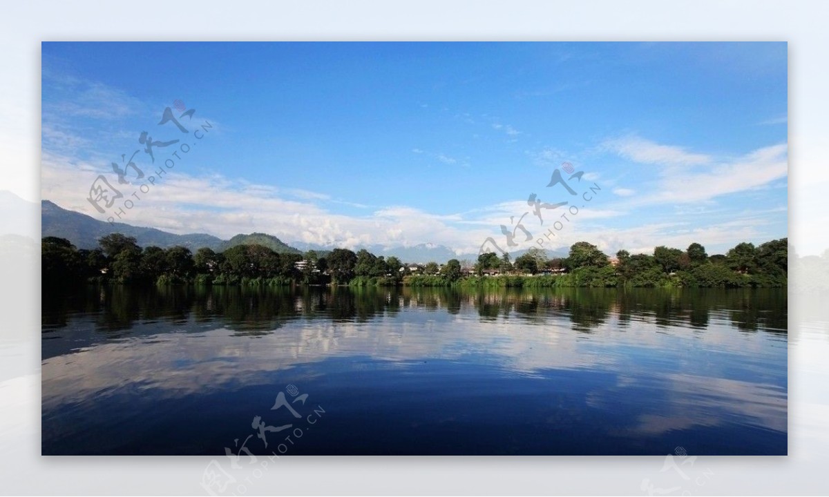 尼泊尔博卡拉塞娃湖图片