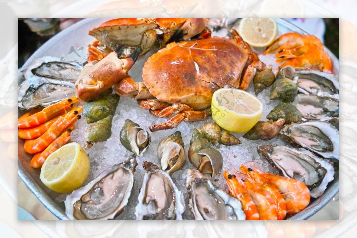 法國海鮮大餐图片
