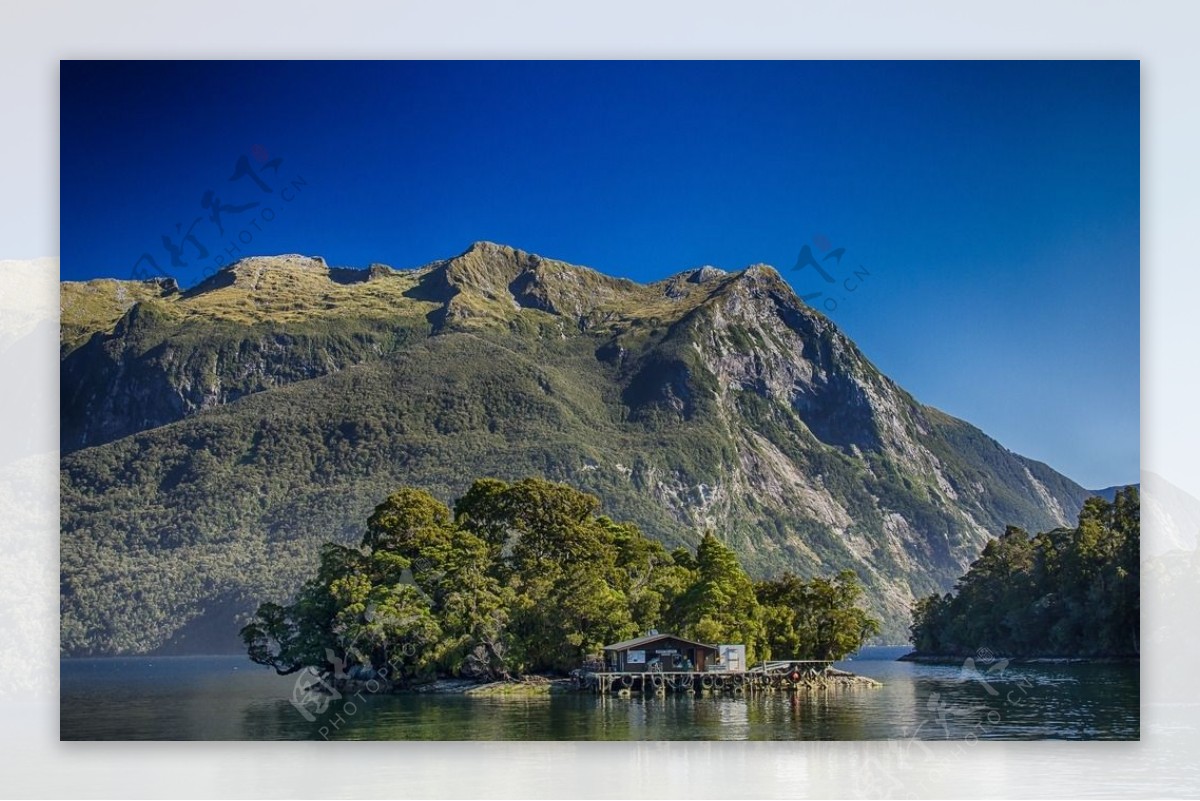新西兰山水风景图片