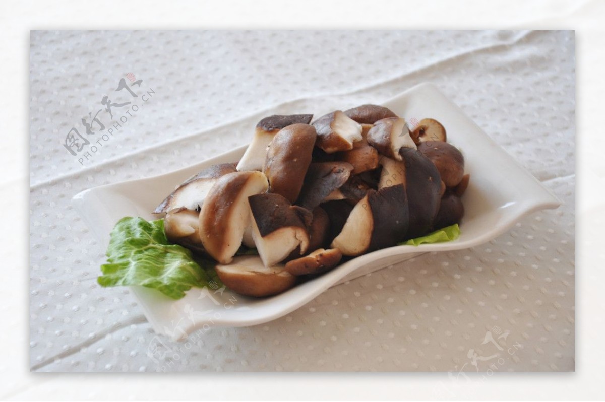 火锅涮菜香菇图片