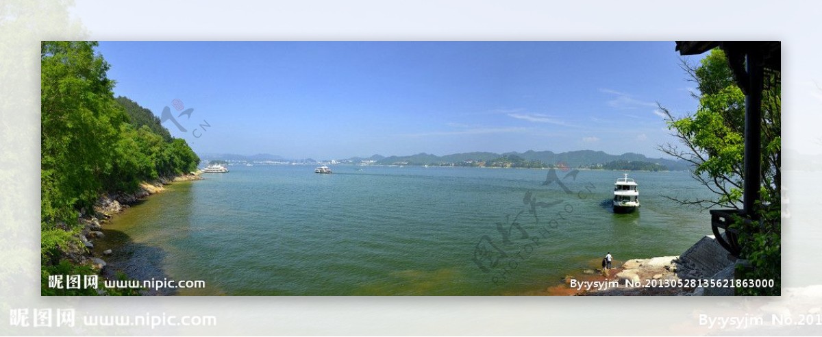 千岛湖岛屿图片