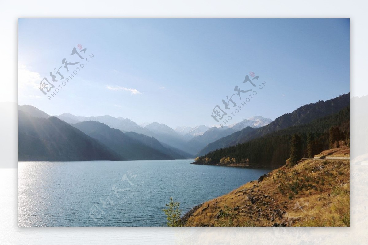 新疆行天山天池图片
