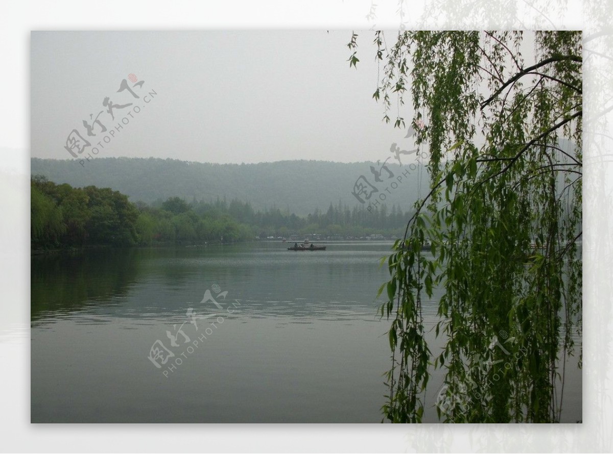 杭州西湖水景拍片