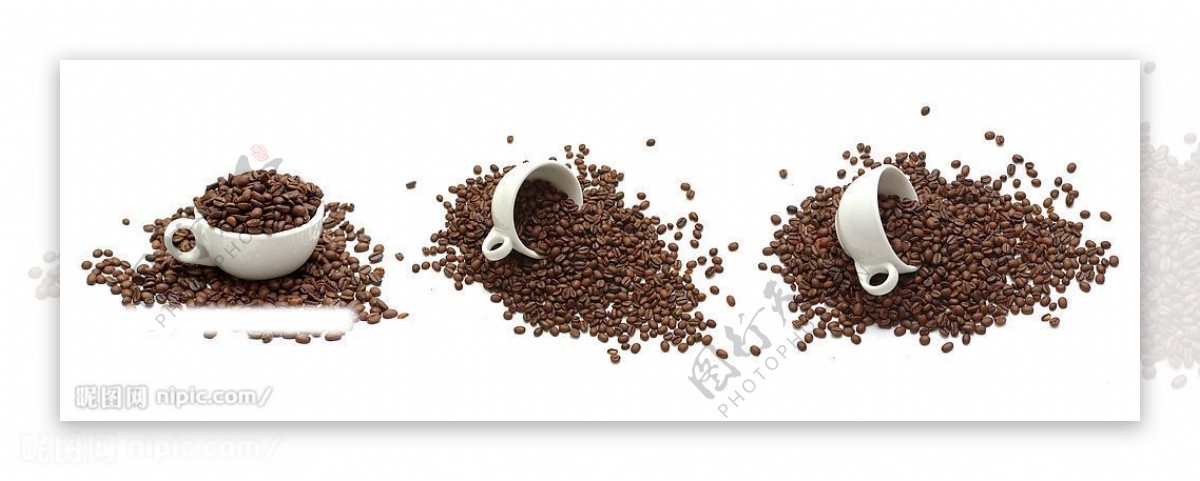 咖啡与咖啡豆2图片