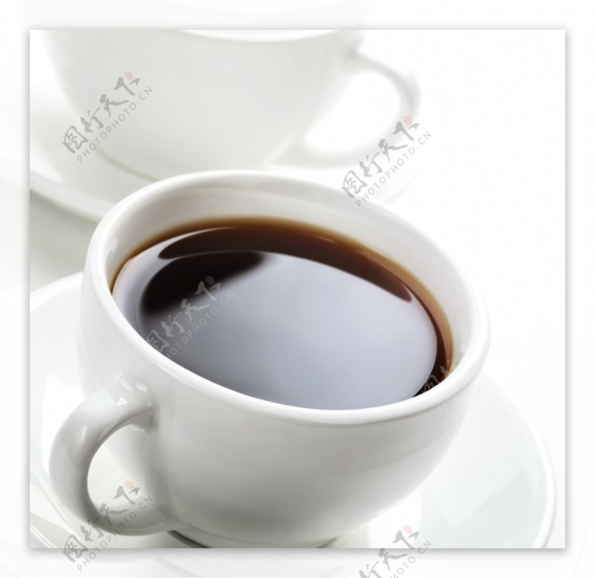 白杯咖啡图片