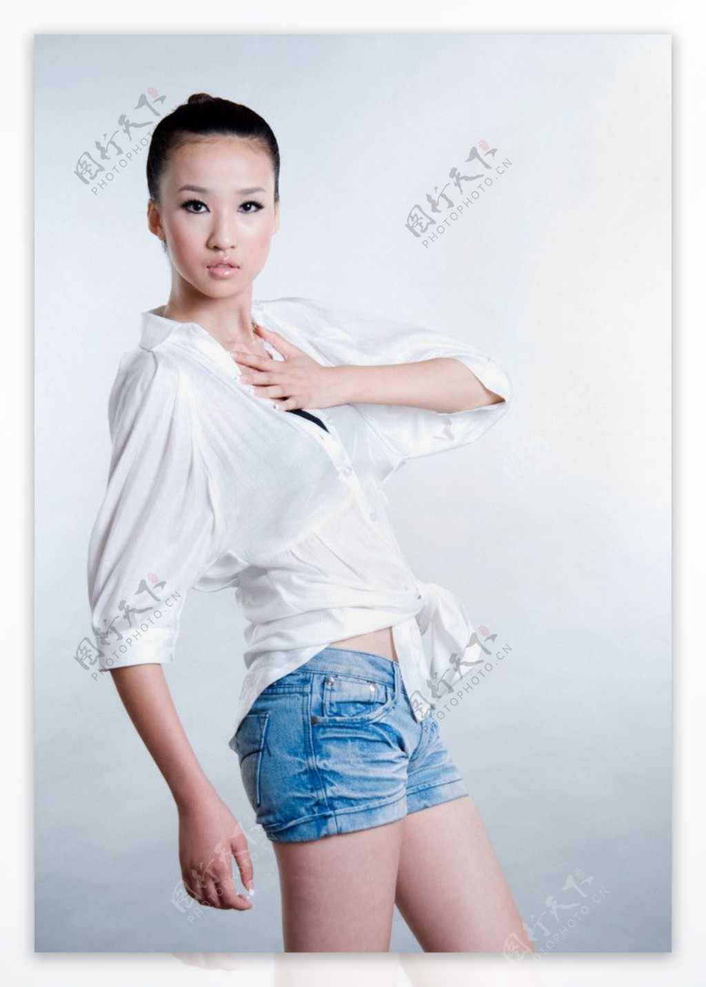 亚洲美女写真中国人物模特图片