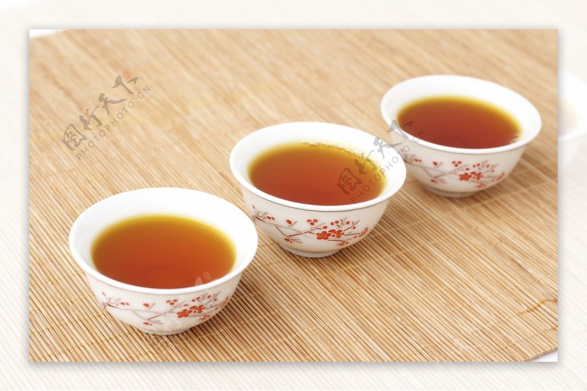 大红袍茶叶茶水图片