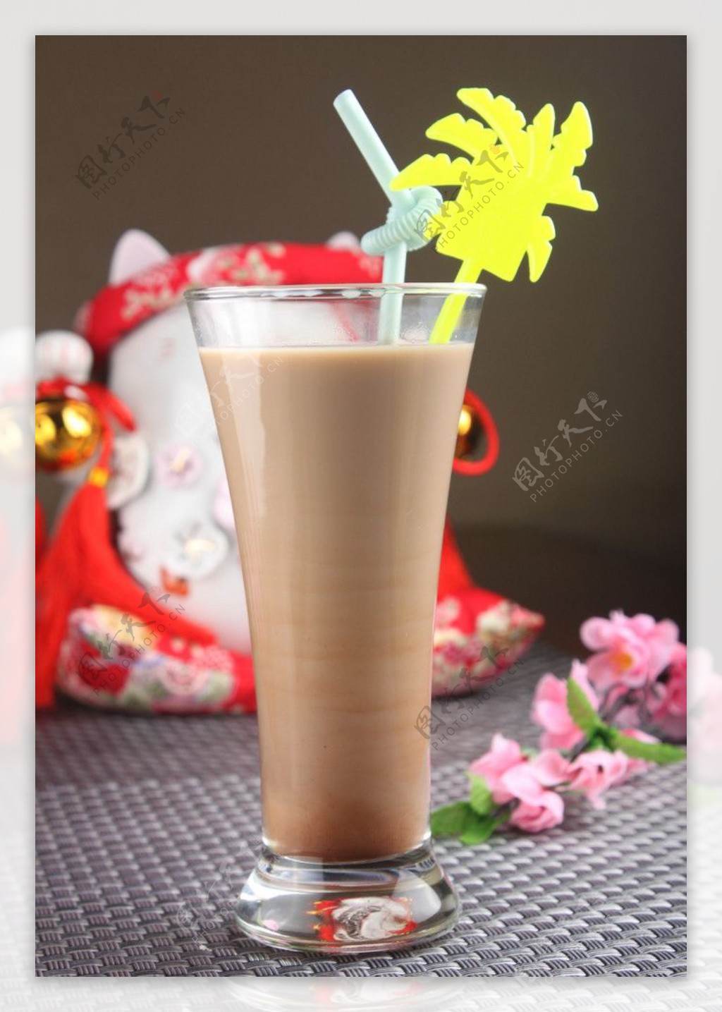 日式奶茶图片