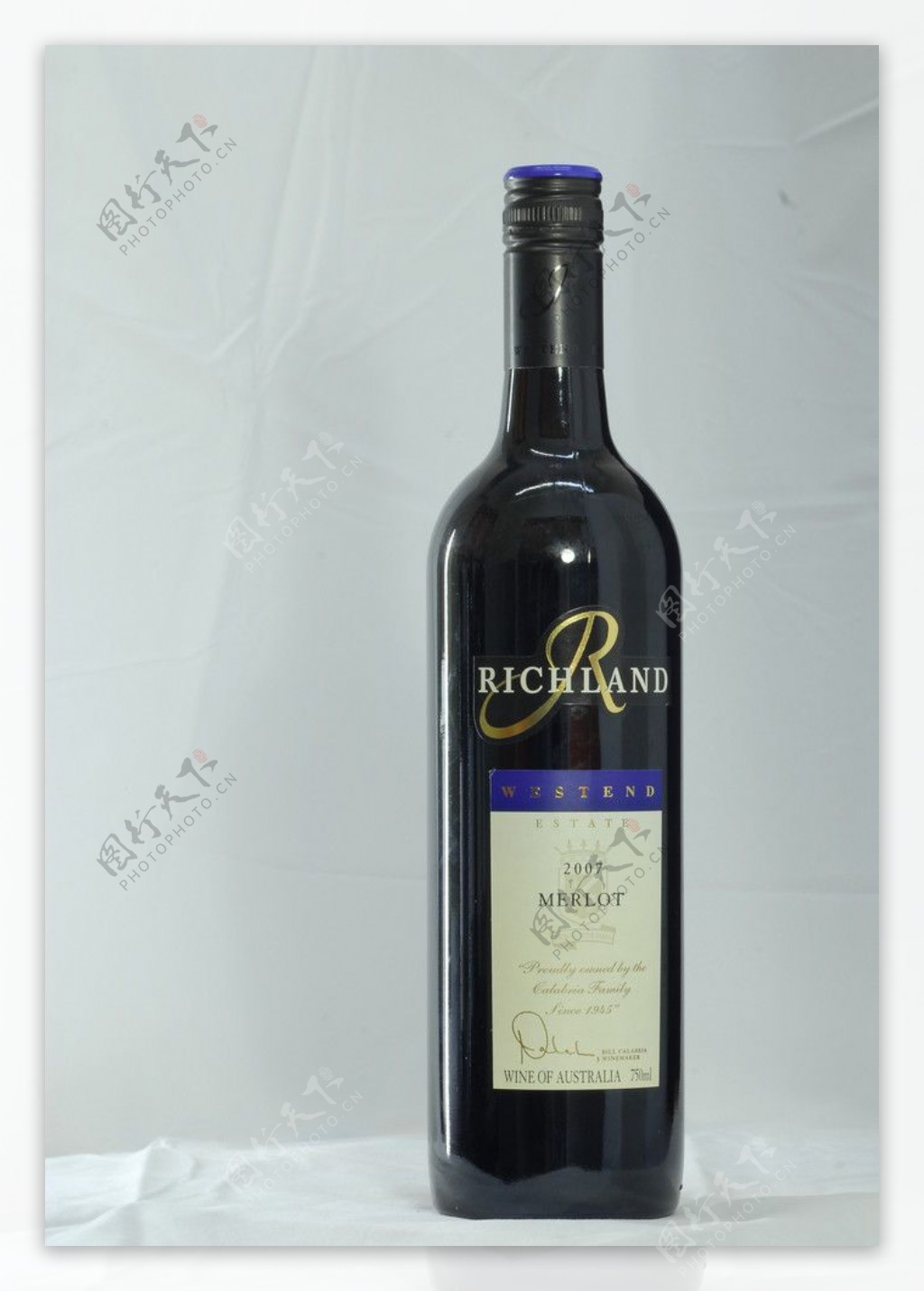 富地183梅洛红酒图片