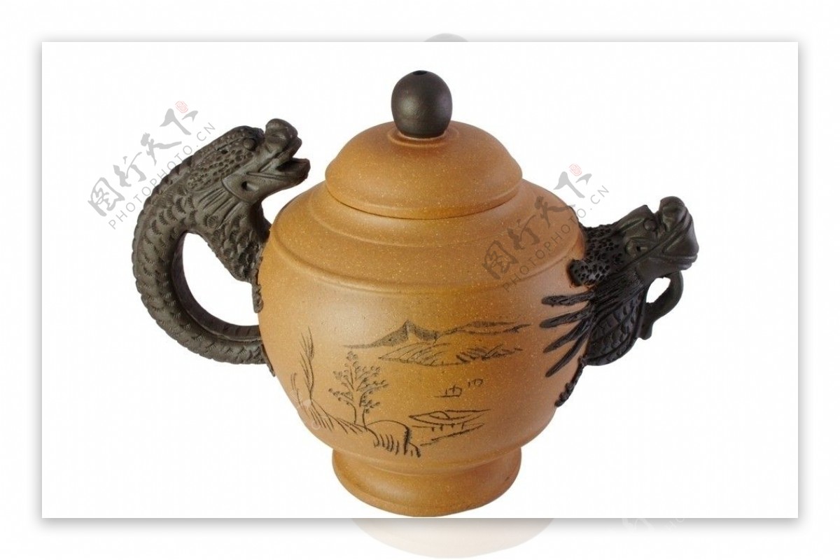 中国古典茶壶图片
