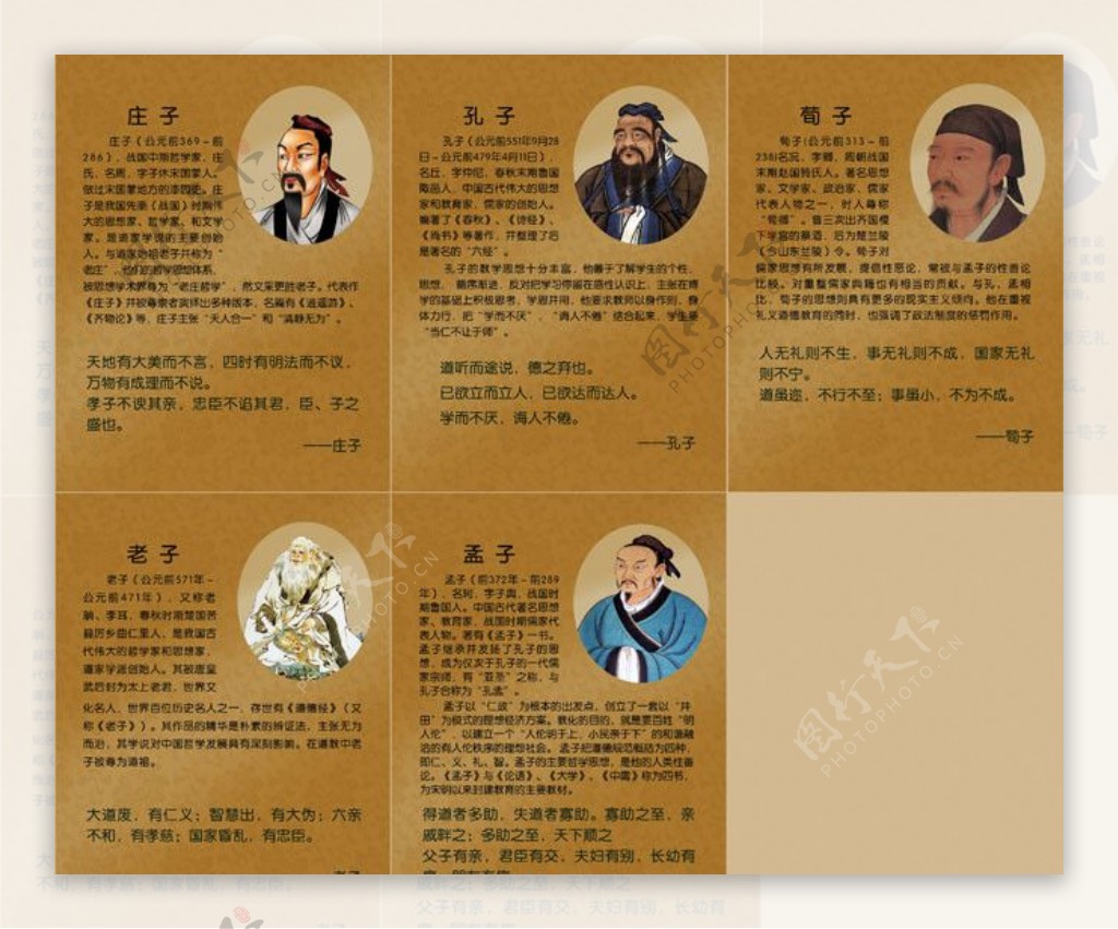 中国古代名人名言图片