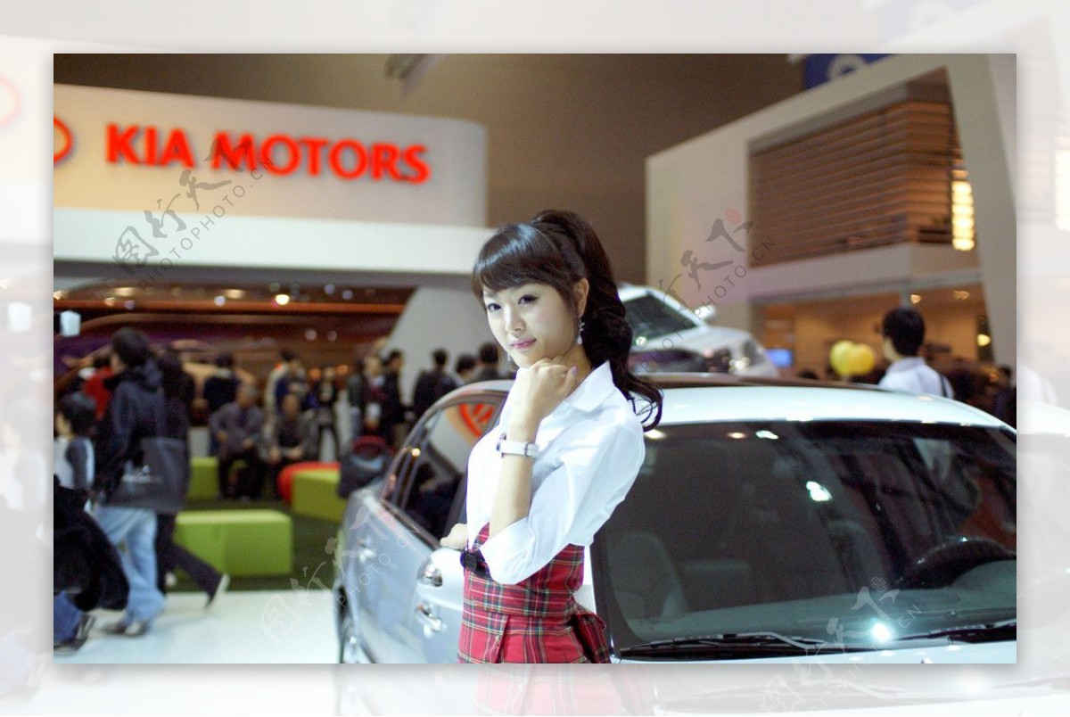 亚洲美女写真韩国车模图片