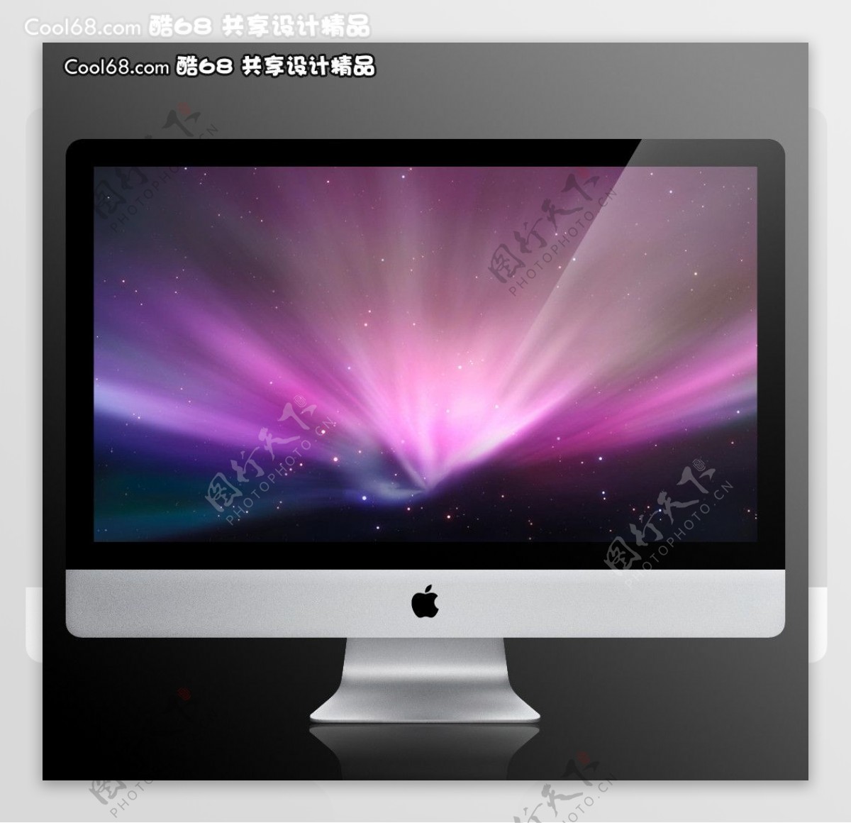 苹果Mac电脑效果图图片