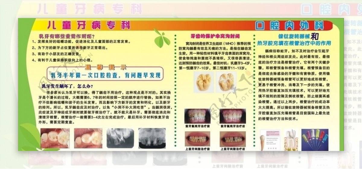 口腔医院板报图片