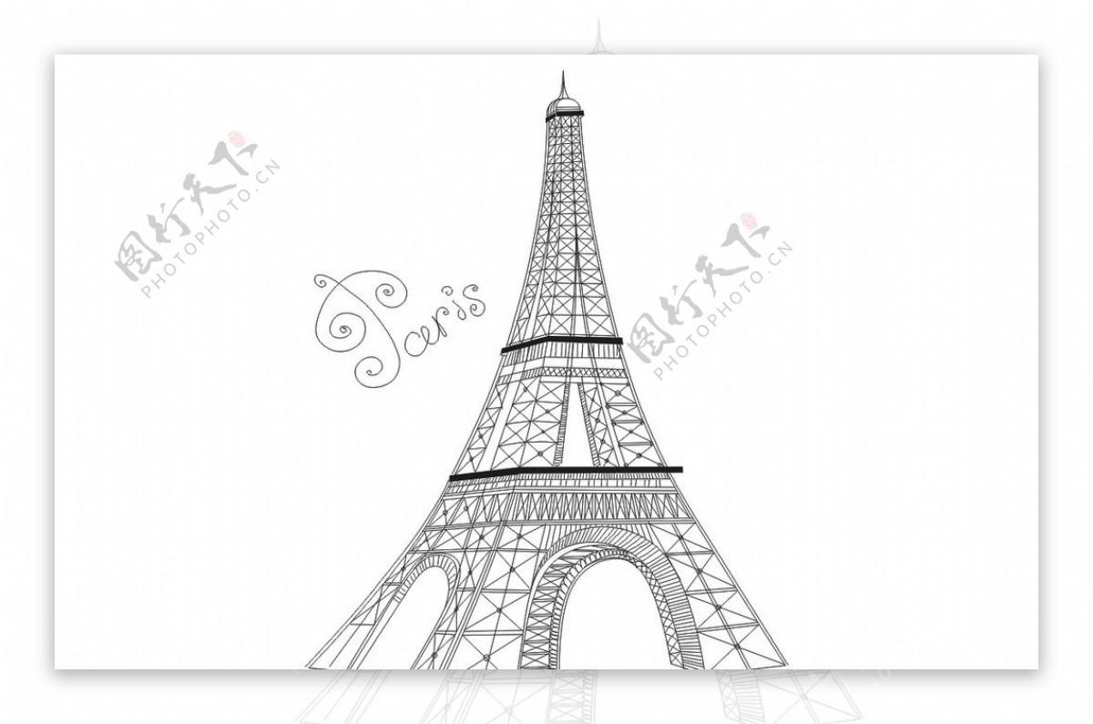 埃菲尔铁塔巴黎浪图片