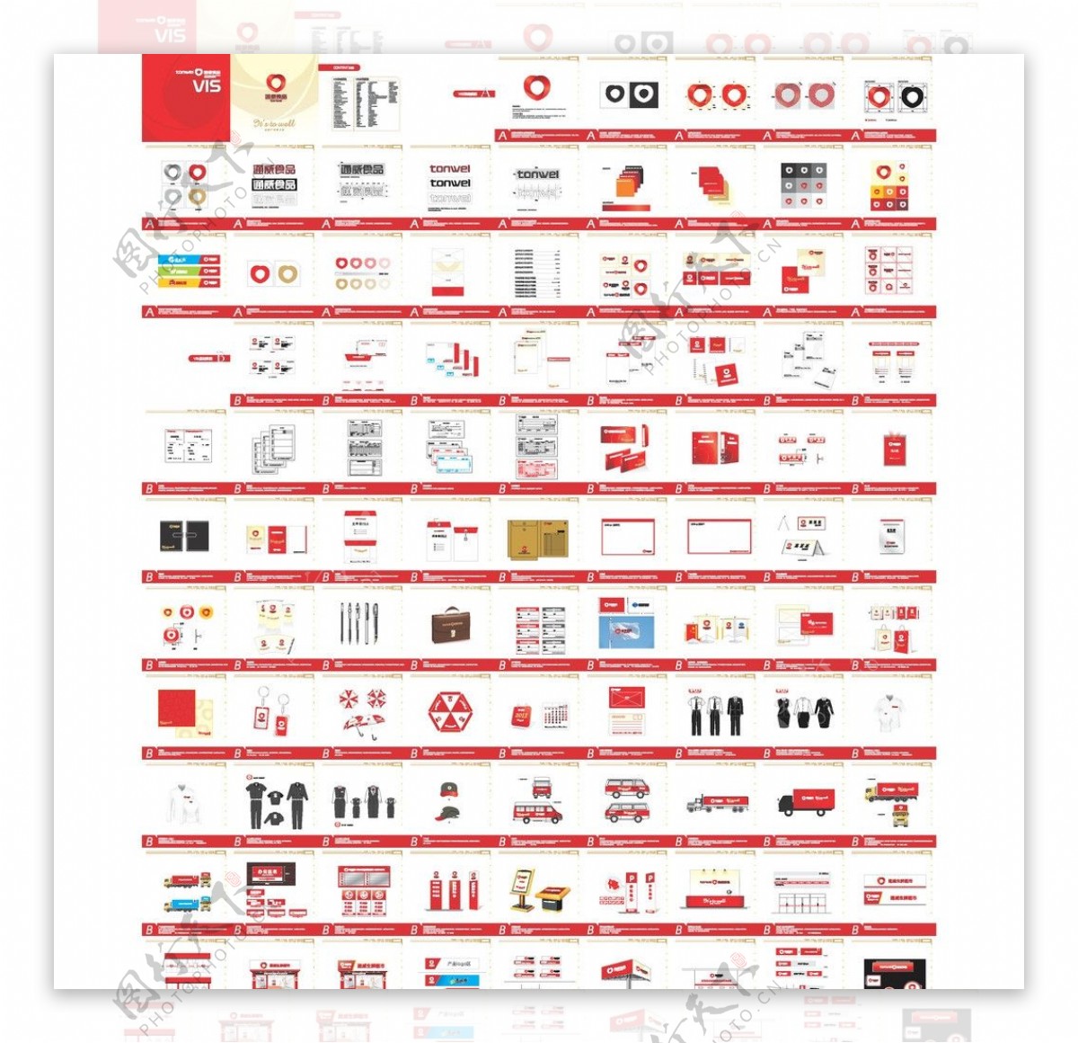 通威食品vis图片