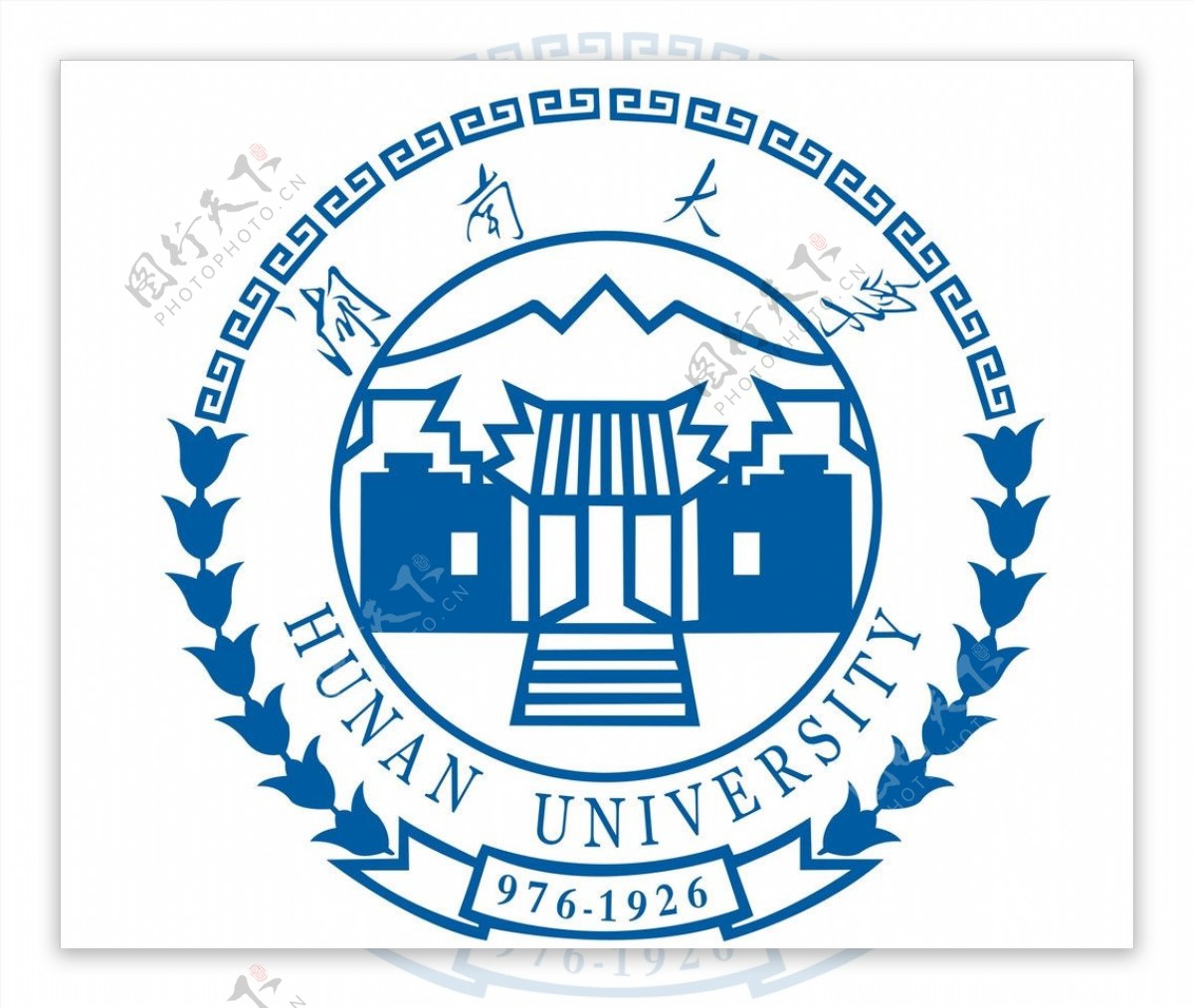 湖南大学校徽图片