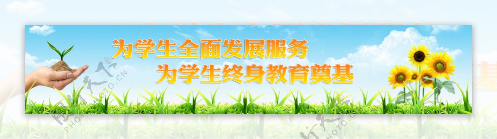 学校网站banner图片