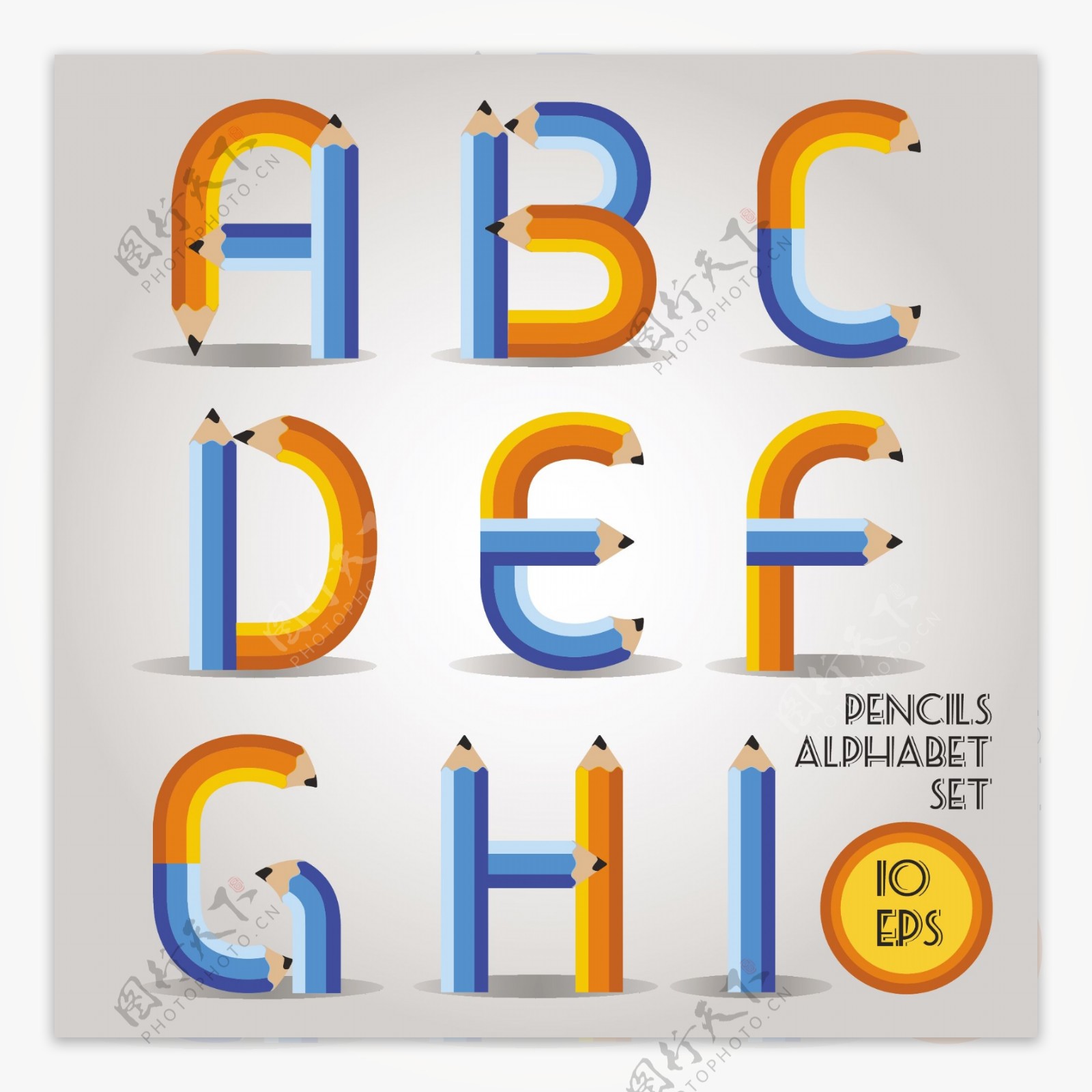 字母设计英文字母图片