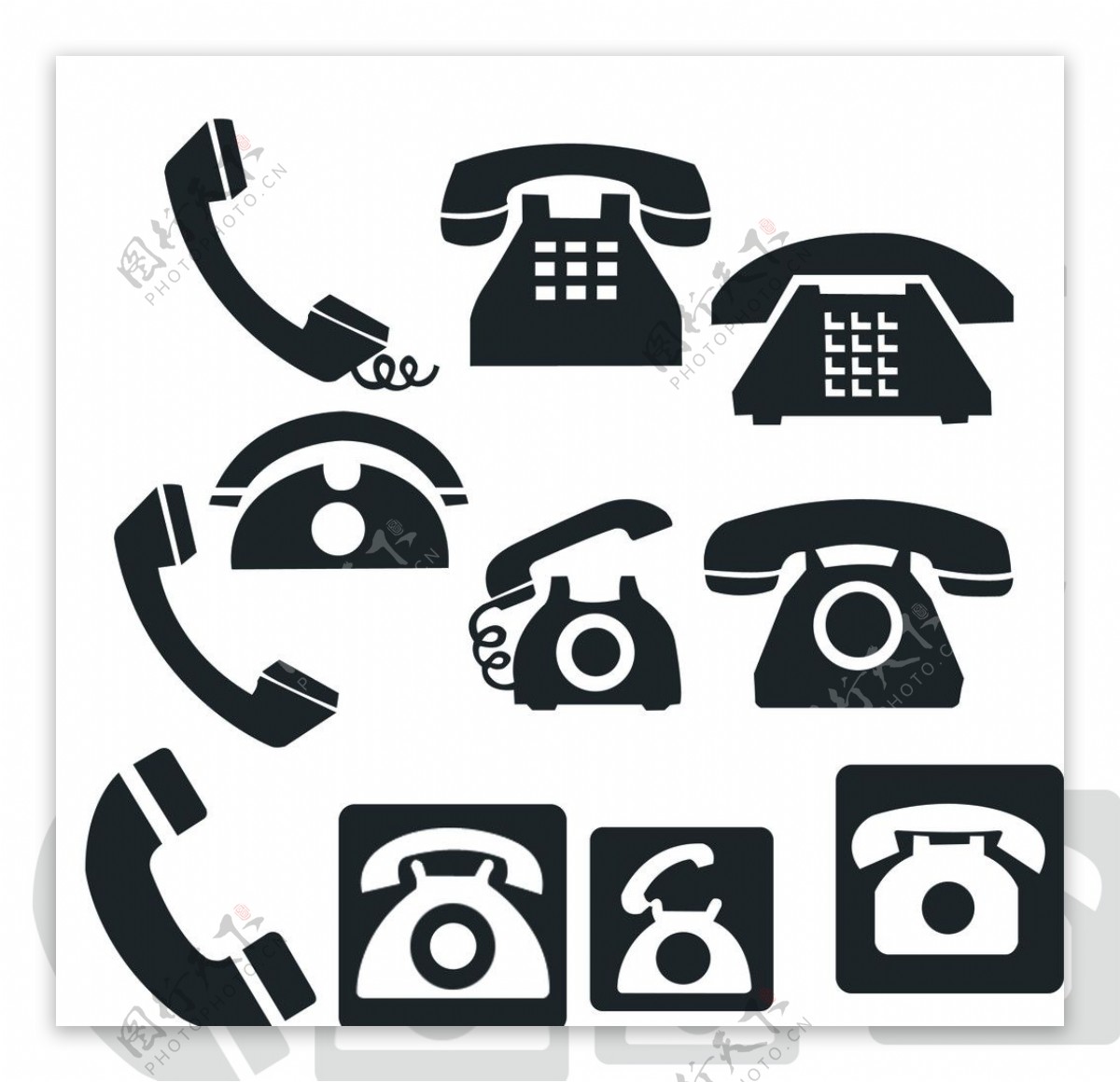 电话机常用图形图片