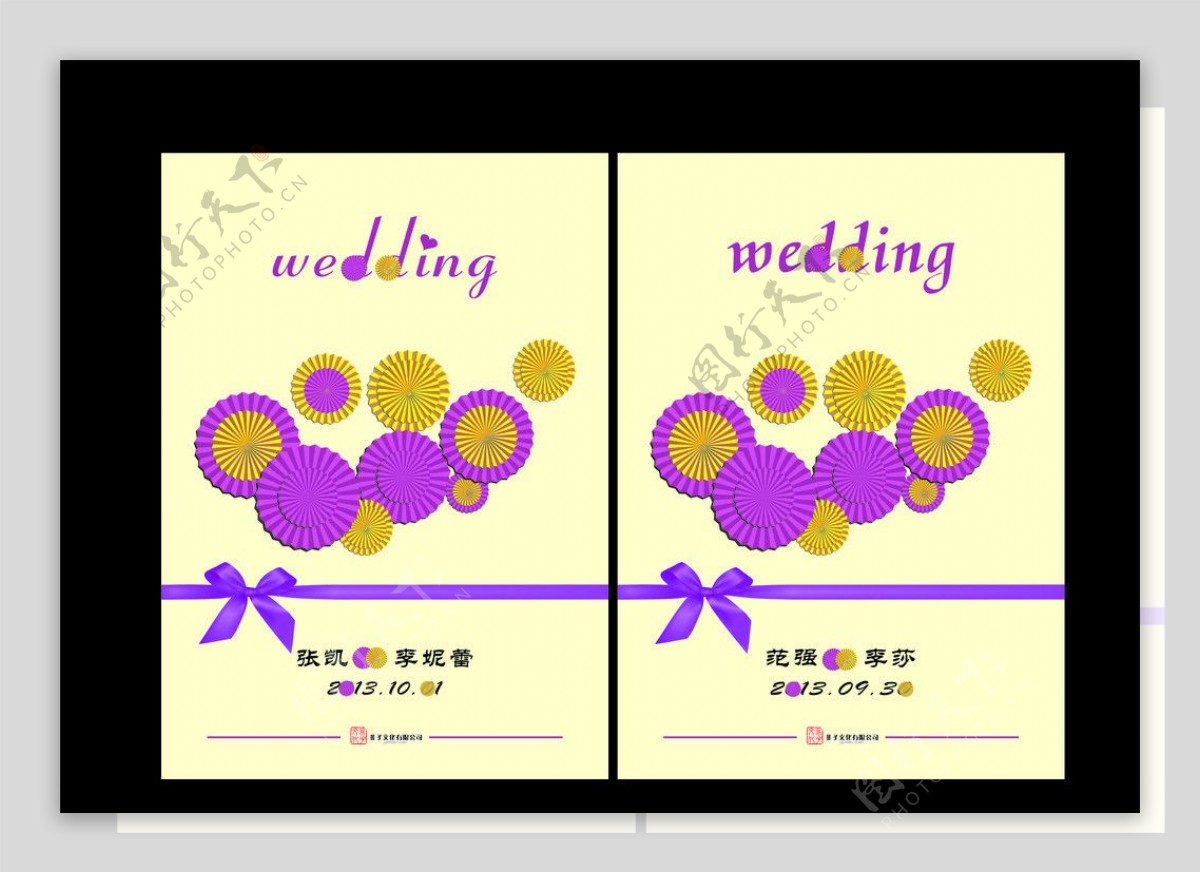 婚礼纸艺花创意设计图片