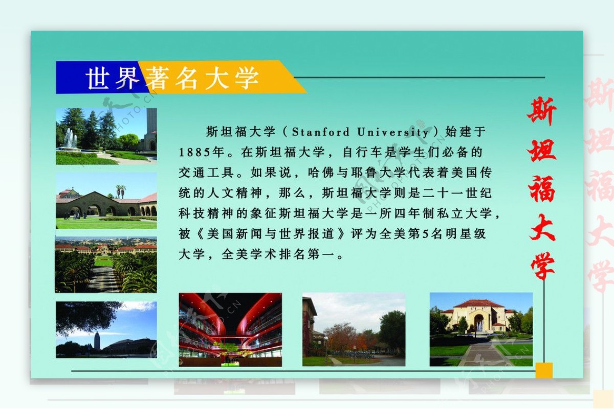 世界著名大学斯坦福大学图片