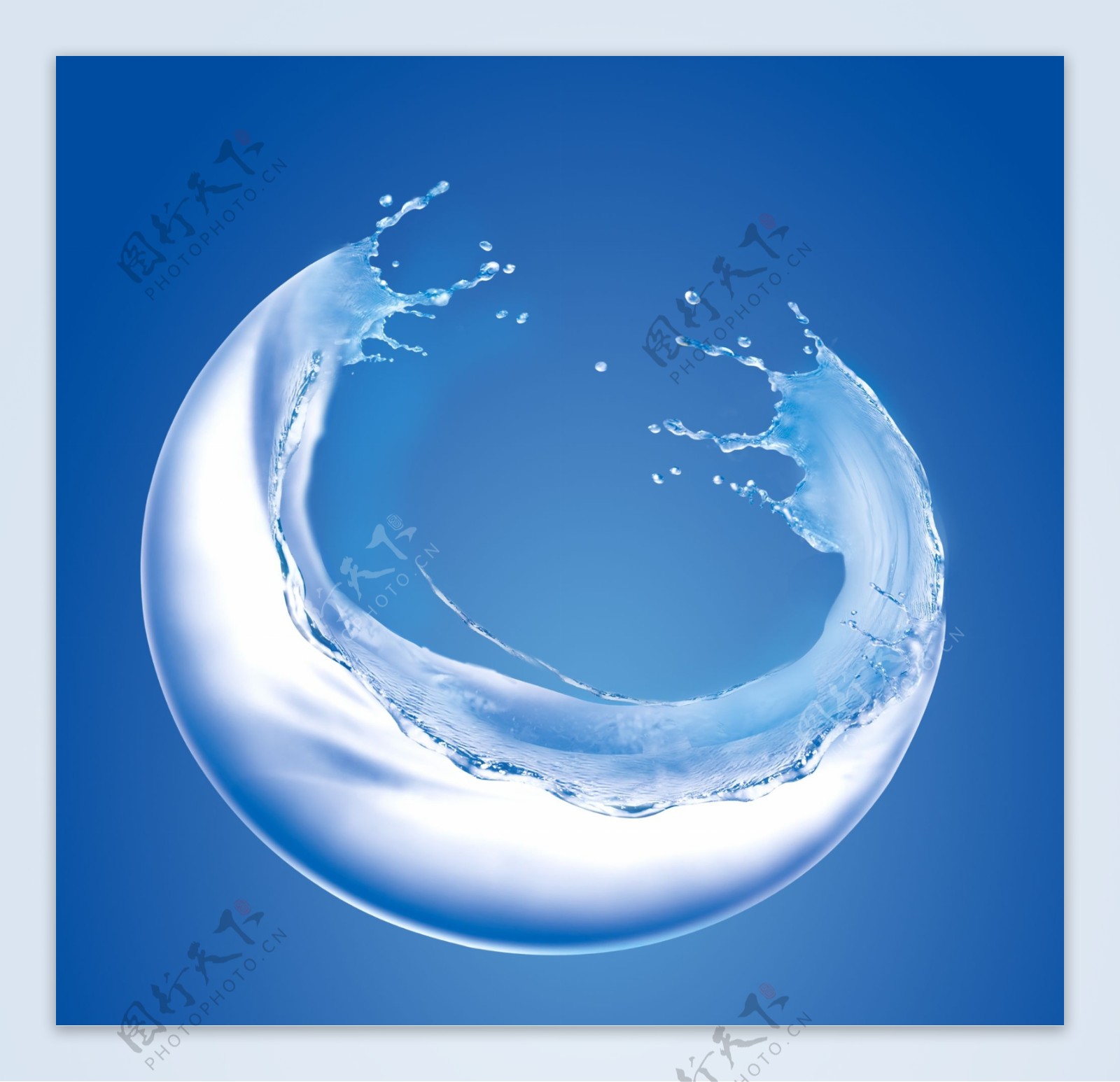 水球水滴水珠图片
