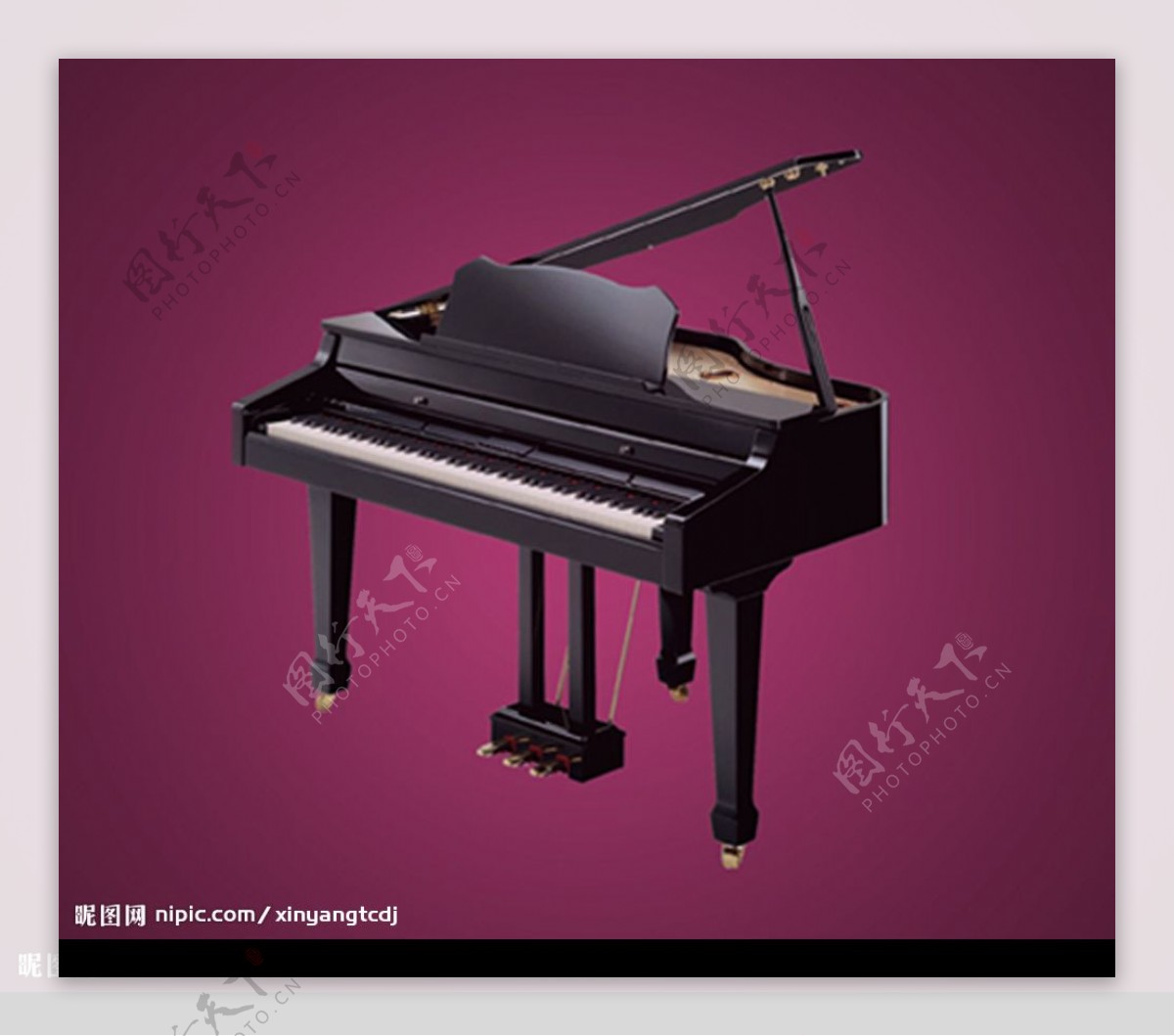 钢琴PSD素材源文件库图片