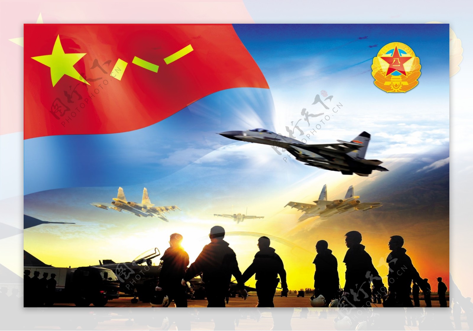 中国空军海报图片