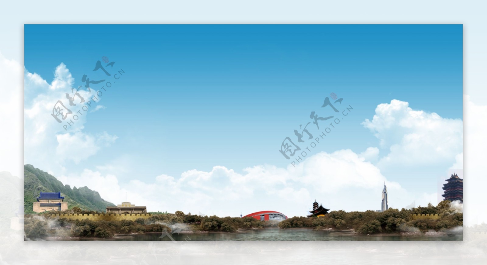 南京城玄武湖风景名胜图片